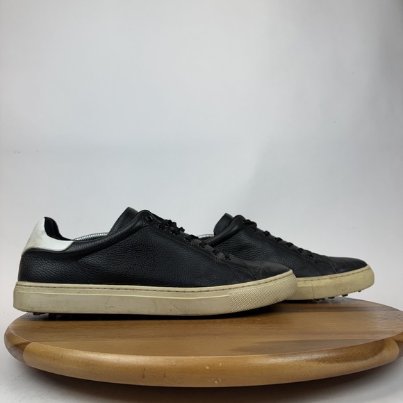 Mens G/Fore Disruptor Onyx Black‎ Leather Spiked Golf Shoes Sneakers Size 14 M